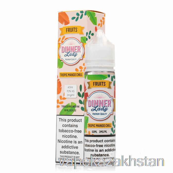 Vape Smoke Tropic Mango Chill - Vape Dinner Lady - 60mL 3mg